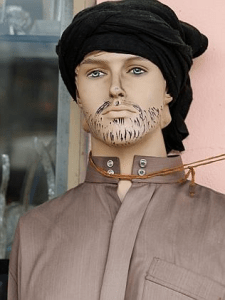 Tim Blair seems more interesting in meeting Islamic Mannequins, than actual Islamic people.