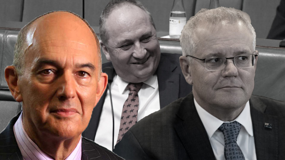 Barnaby Joyce Scott Morrison trouble