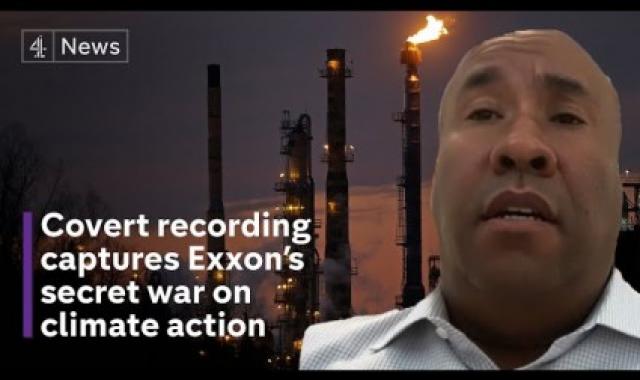 Caught On Camera: ExxonMobil Lobbyist Describes Senate Strategy