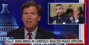 Sociopathic Tucker Ridicules Testimony By Capitol Hill Hero