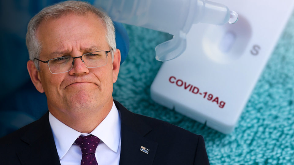 Scott Morrison will fund rapid antigen tests