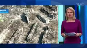 Russian State Television Blames 'Ukrainian Nationalists' For Levelling Of Mariupol