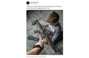 The White Right Thinks Guns Come From God, Really