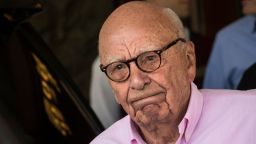 SUN VALLEY, ID - JULY 10: Rupert Murdoch, chairman of News Corp and co-chairman of 21st Century Fox, arrives at the Sun Valley Resort of the annual Allen & Company Sun Valley Conference, July 10, 2018 in Sun Valley, Idaho. Every July, some of the world's most wealthy and powerful businesspeople from the media, finance, technology and political spheres converge at the Sun Valley Resort for the exclusive weeklong conference. (Photo by Drew Angerer/Getty Images)