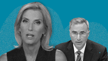 Laura Ingraham and Pat Cipollone