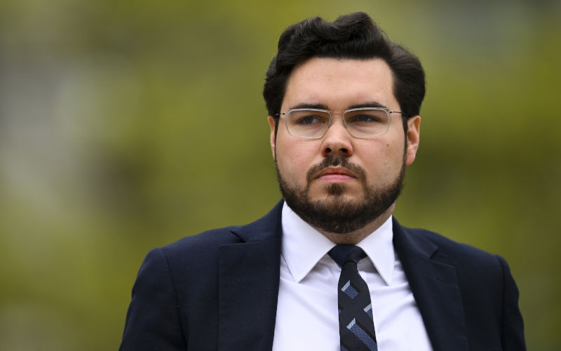 Former Liberal Party staffer Bruce Lehrmann arrives at the ACT Supreme Court in Canberra, Thursday, October 13, 2022. Former Liberal Party staffer Bruce Lehrmann is accused of raping a colleague Brittany Higgins at Parliament House in 2019. Image: AAP Image/Lukas Coch
