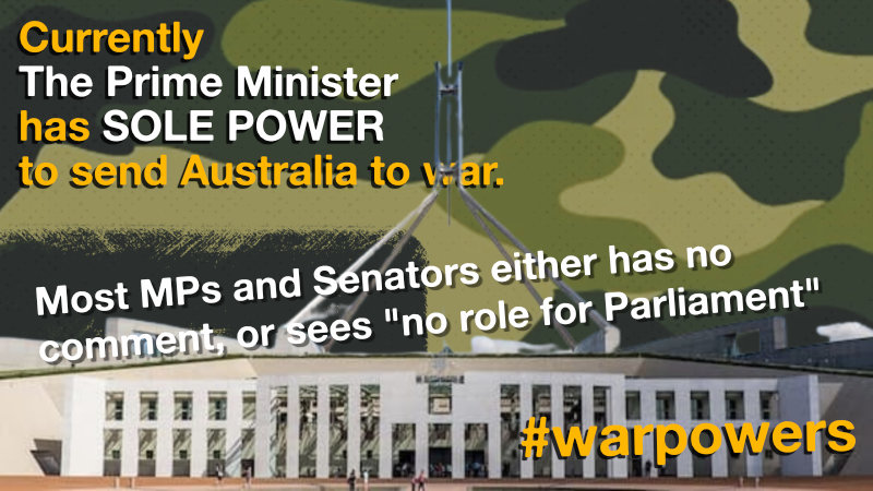 War Powers reform Committee