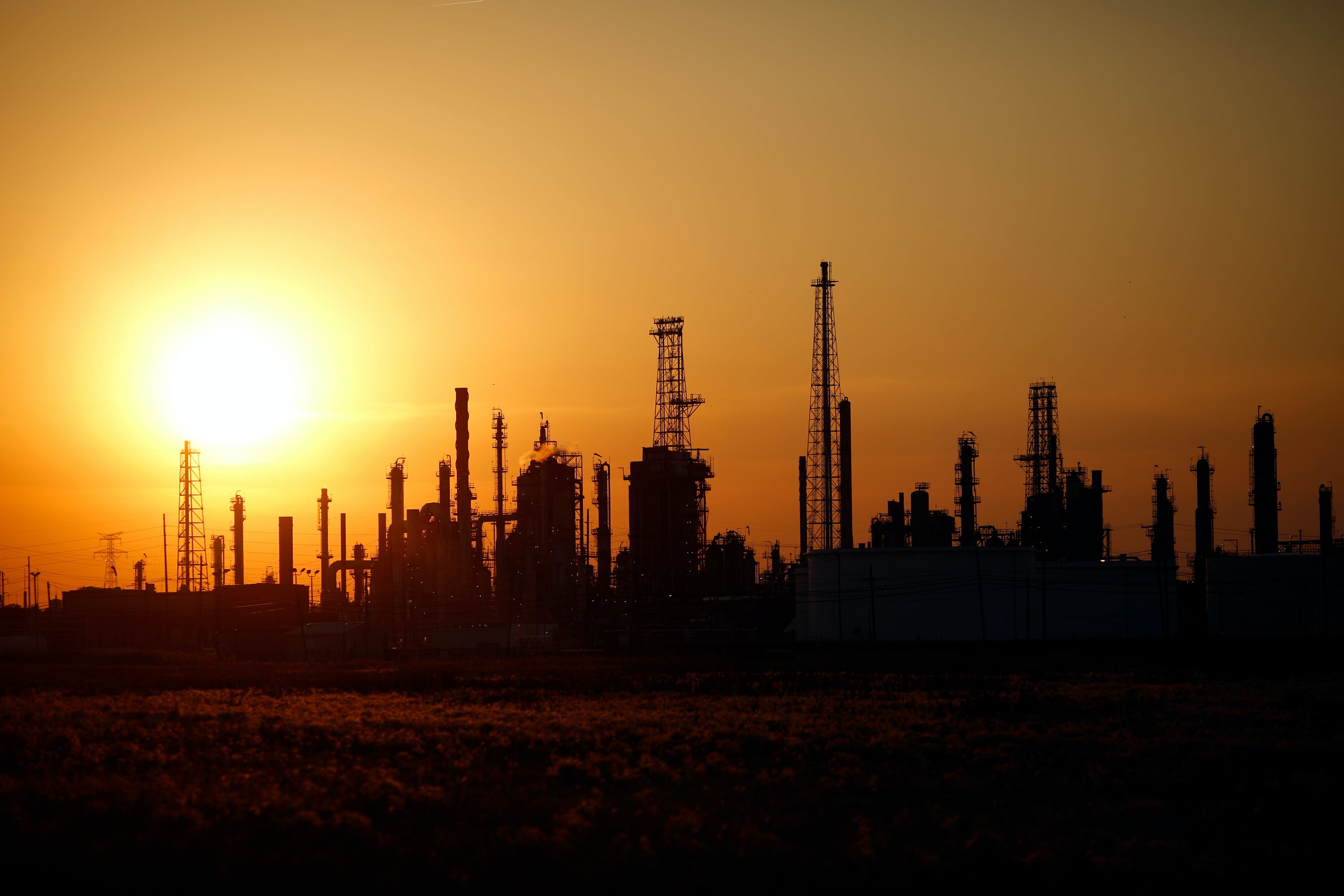 The BP-Husky Toledo Refinery stands at sunset in Oregon, Ohio, June 13, 2017.
