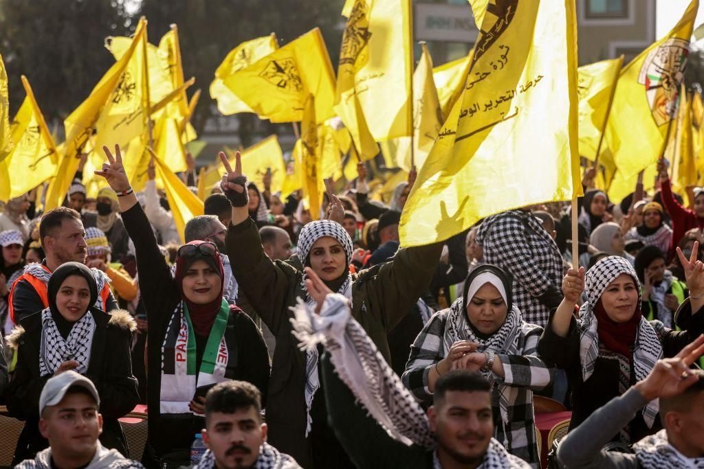 PALESTINIAN-POLITICS-DEMO