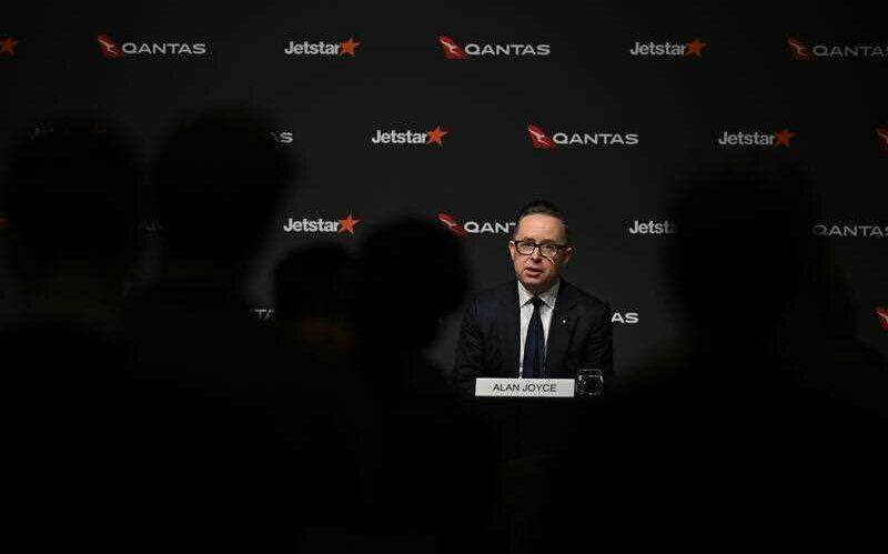 Alan Joyce Qantas results presentation