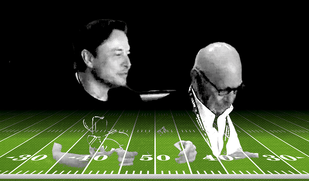 Elon Musk Rupert Murdoch Super Bowl