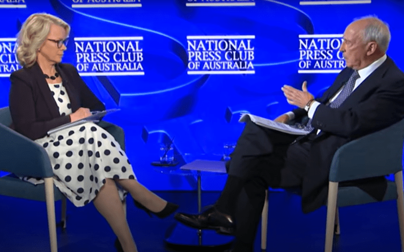 Laura Tingle and Paul Keating – National Press Club Laura Tingle and Paul Keating - National Press Club