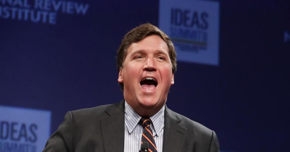 Fox News host Tucker Carlson discusses 'Populism and the Right' during the National Review Institute's Ideas Summit at the Mandarin Oriental Hotel March 29, 2019 in Washington, DC.