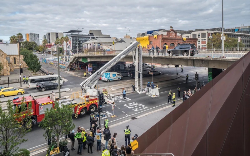 Draconian: South Australia just topped NSW, Tas, Victoria, Queensland with new laws penalising peaceful protesters