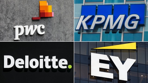 PwC, Deloitte, EY and KPMG