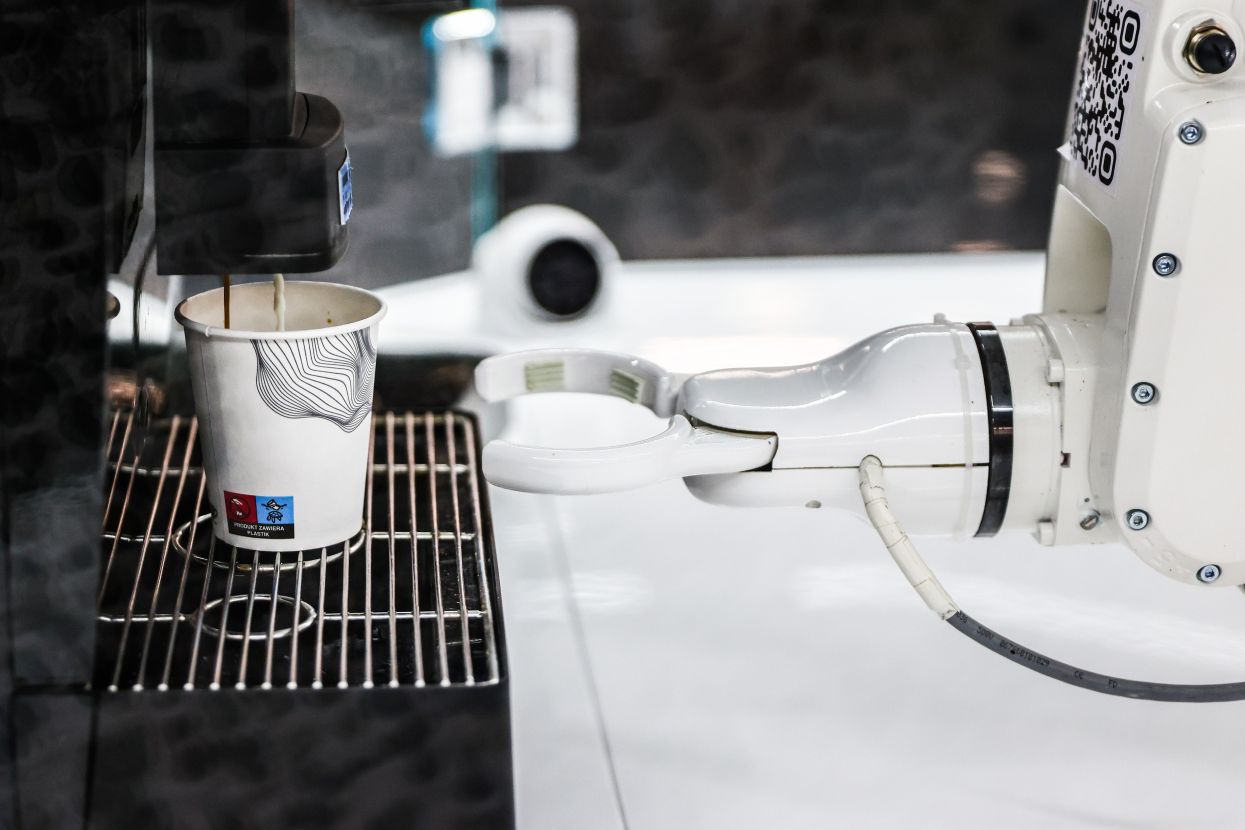 robotic coffee machine
