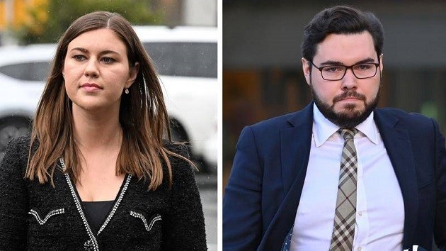 Brittany Higgins and Bruce Lehrmann