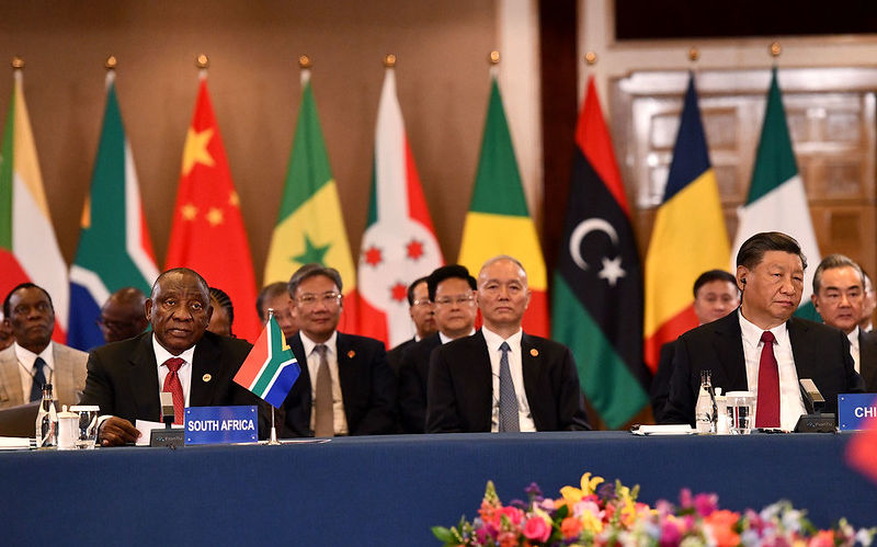 President Cyril Ramaphosa and President Xi Jinping Co-Chair the China - Africa Leaders Round Table