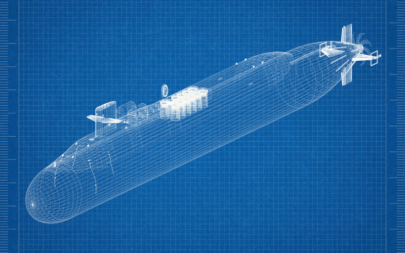 Submarine Architect blueprint.
