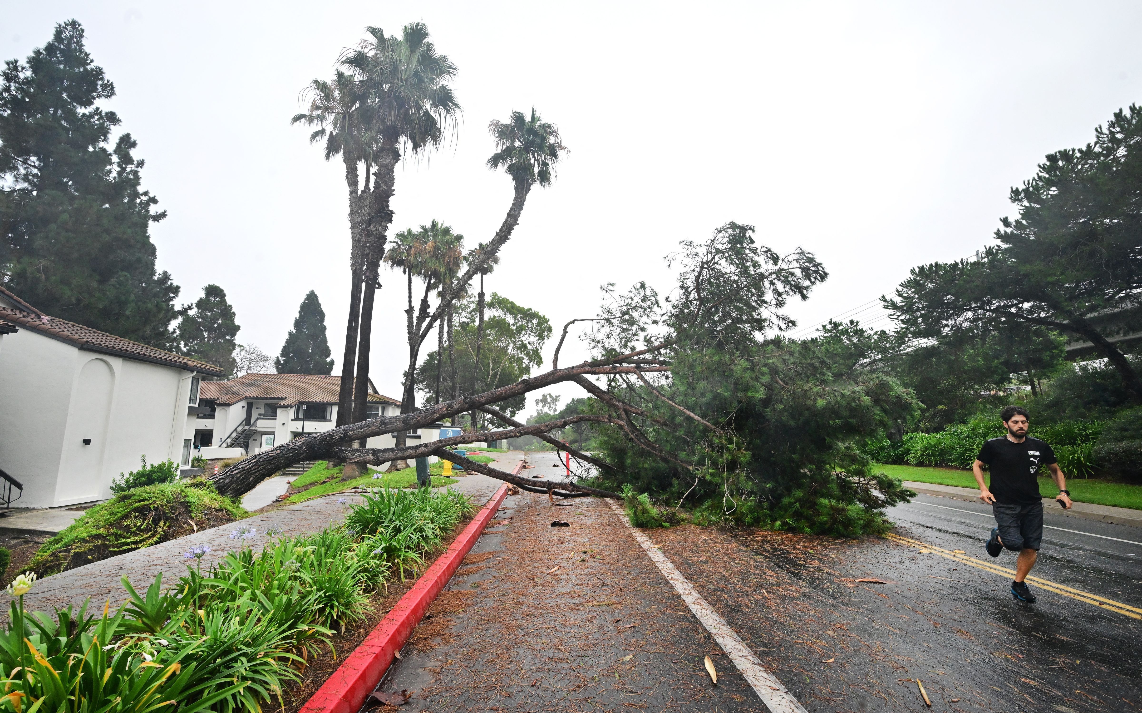 Tropical Storm Hilary in California