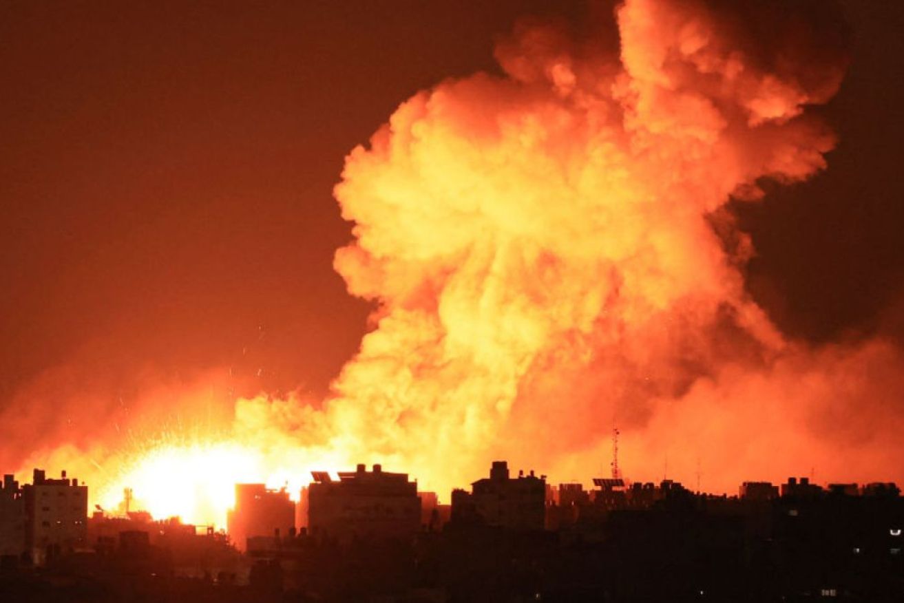 The Israel Defence Force has intensified its bombings in Gaza. 