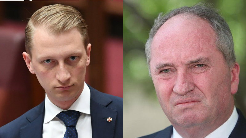 James Paterson and Barnaby Joyce