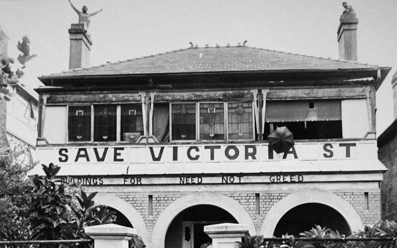 Green Bans, Victoria Street