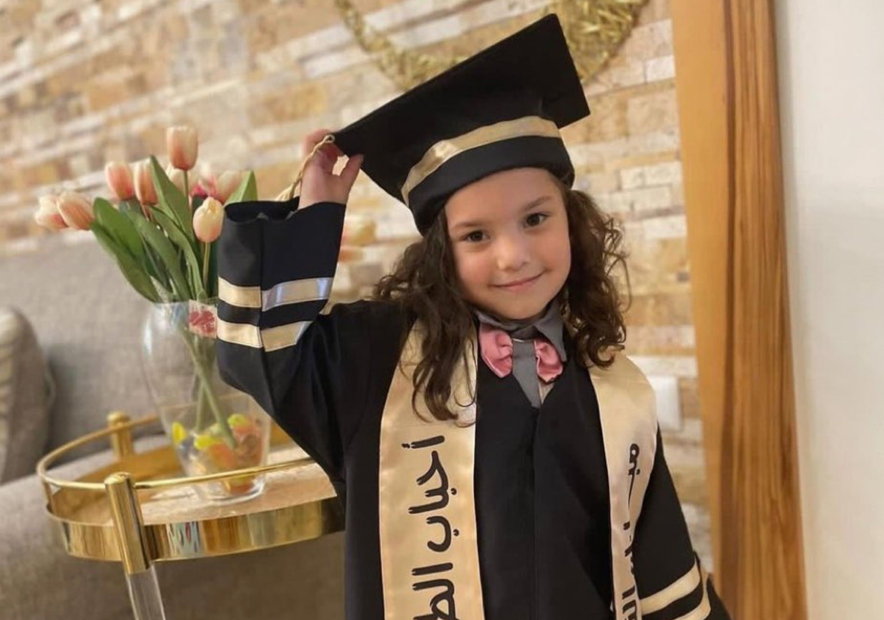 6-year-old Hind Rajab in graduation attire