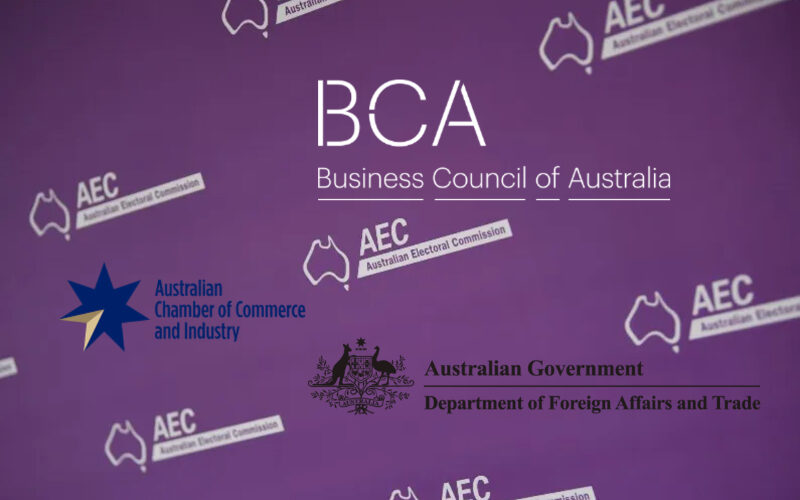 AEC BCA ACCI DFAT