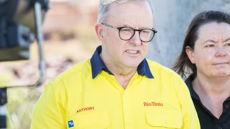 Albanese in a Rio shirt