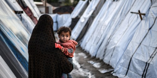 Poor weather conditions worsen the humanitarian tragedy in Gaza