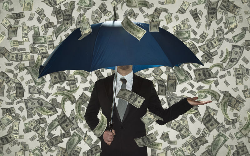 Raining money Billionaire.