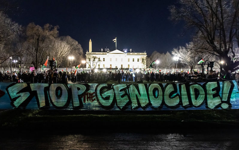 March on Washington for Gaza The White House, Washington, DC Taken on January 13, 2024