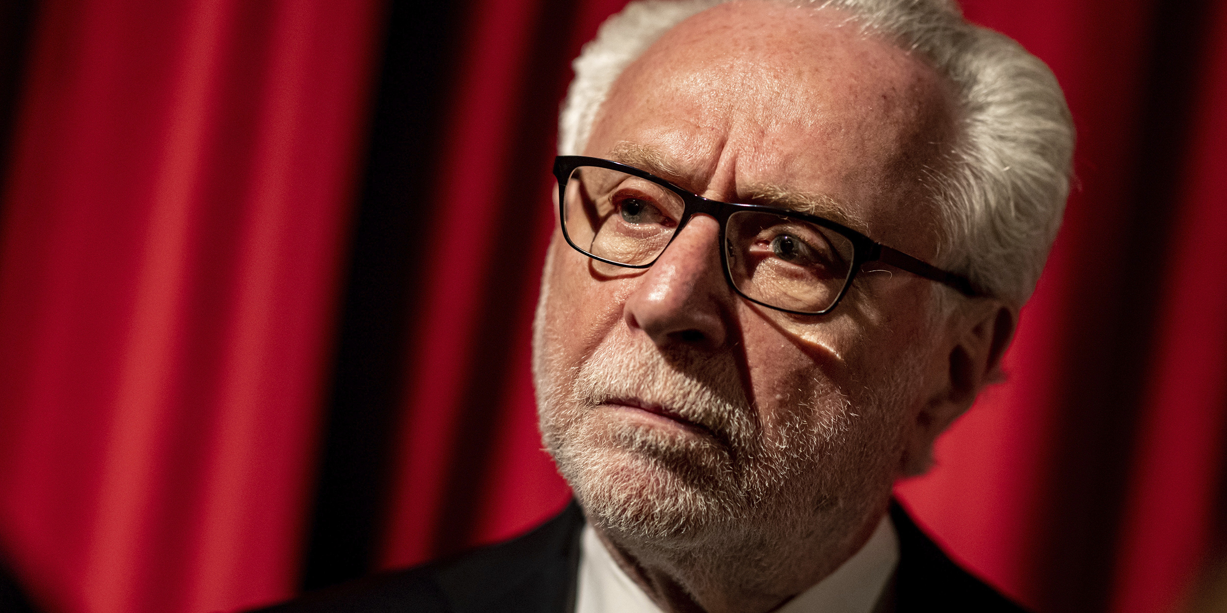 03 June 2023, Berlin: Wolf Blitzer, CNN anchor, stands during the presentation of his documentary "Never Again" in the cinema Filmkunst 66. The documentary is about Blitzer's family in the Holocaust. Blitzer is one of the best-known news journalists in the US. Photo by: Fabian Sommer/picture-alliance/dpa/AP Images