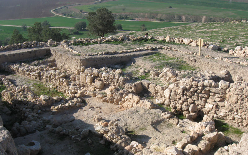 Tell es-Safi excavations Image: Wikimedia Commons/By Ori~ - Own work, Attribution, https://commons.wikimedia.org/w/index.php?curid=8945813