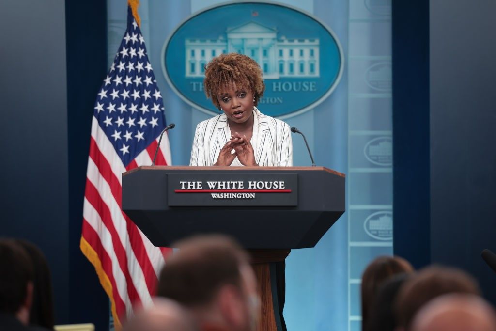 White House Press Secretary Karine Jean-Pierre