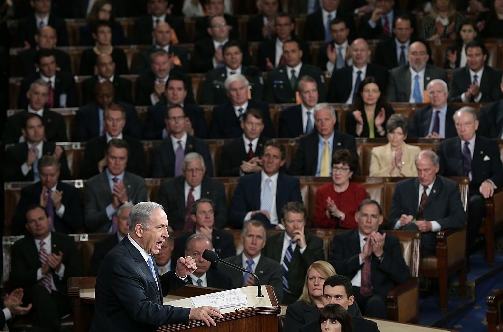 Netanyahu addresses Congress 
