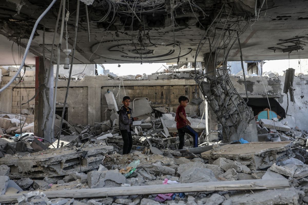 Palestinian children