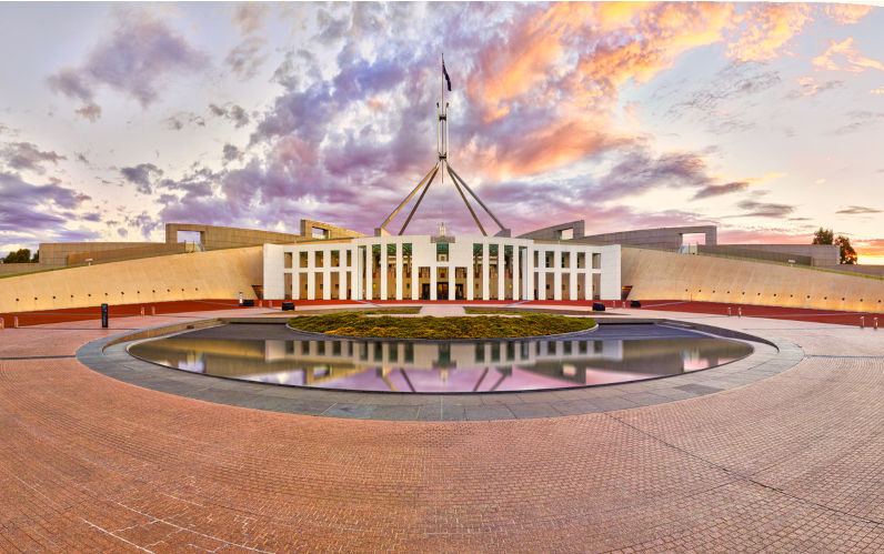 Parliament House 2 Landscape panorama